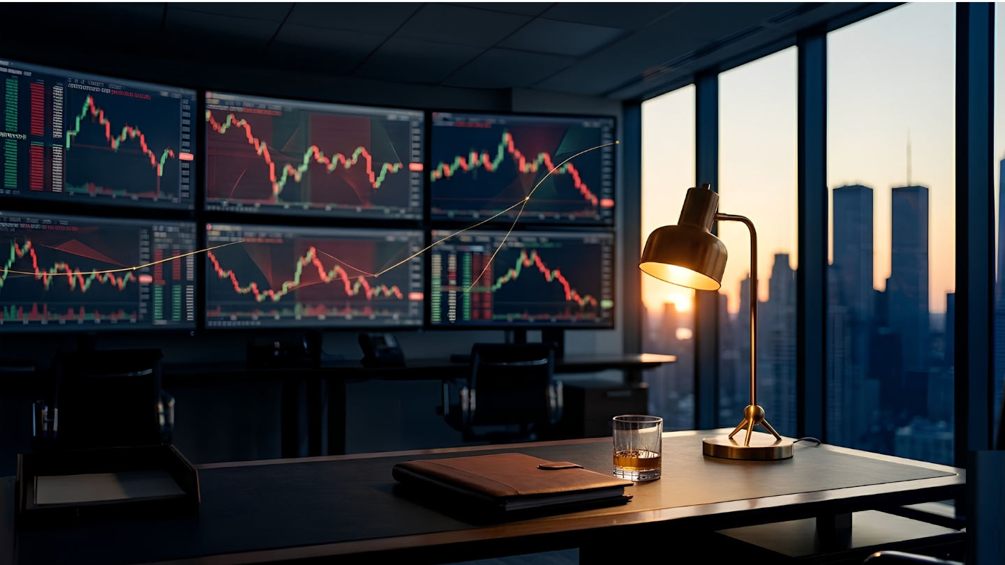 19 mai 2026 — Cinq signaux d'alarme convergents sur les marchés mondiaux : consommateur américain en stress (cartes à 13,1%, plus haut depuis Q4 2010 selon NY Fed Q1 2026), Corée du Sud avec margin debt record à 36,47 trillion won (~26 Mds$) et KOSPI franchissant 8 000 points, Trump annule l'attaque militaire sur l'Iran à la demande de l'Émir du Qatar, du Prince héritier saoudien MBS et du Président des EAU MBZ, jury d'Oakland rejette la poursuite Musk contre OpenAI, semi-conducteurs représentent 18% du S&P 500
