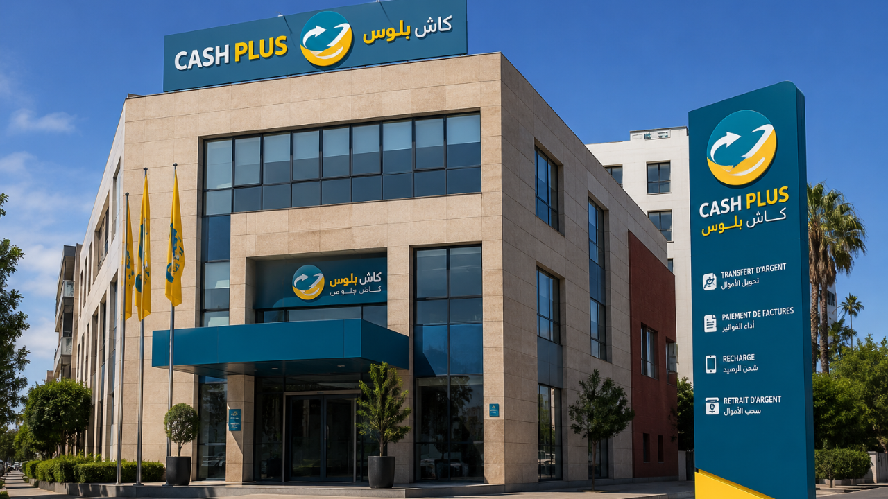 R&eacute;sultats semestriels de Cash Plus au 30 juin 2026 arr&ecirc;t&eacute;s par le conseil d&rsquo;administration du 28 juillet 2026 : produit net bancaire de 476 millions de dirhams en hausse de 15%, r&eacute;sultat d&rsquo;exploitation de 274 millions en progression de 20%, r&eacute;sultat net part du groupe de 151 millions en hausse de 18% et marge d&rsquo;exploitation gagnant trois points &agrave; 58% ; mais le r&eacute;sultat par action publi&eacute; passe de 234,94 &agrave; 6,15 dirhams, ce qui n&rsquo;est pas comparable car le nombre d&rsquo;actions implicite a &eacute;t&eacute; multipli&eacute; par environ 45 depuis l&rsquo;introduction en bourse du 8 d&eacute;cembre 2025, la reconstitution &eacute;tant valid&eacute;e par un nominal de 10,00 dirhams exactement ; la marge sur commissions se comprime avec des commissions per&ccedil;ues en hausse de 15,1% mais des commissions vers&eacute;es en hausse de 18,4%, portant le taux de r&eacute;trocession au r&eacute;seau de 47,9% &agrave; 49,3% apr&egrave;s 330 ouvertures d&rsquo;agences ; le r&eacute;sultat d&rsquo;exploitation d&eacute;passe le r&eacute;sultat brut d&rsquo;exploitation en raison d&rsquo;une reprise de provisions ; flux de tr&eacute;sorerie op&eacute;rationnel de 38,7 millions pour un r&eacute;sultat net de 150,9 millions